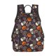 thumbnail image 1 of Disketp Halloween With Skull Mochila Ligera e Impermeable, Mochila de Día Resistente para Viajes, Senderismo y Uso Diario para Hombre y Mujer, 1 of 7