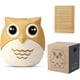 thumbnail image 3 of Caja de almacenamiento decorativa divertida de plástico portátil para palillos de dientes para cocina, restaurante, fiesta, coche, Ideas de regalo únicas (búho), 3 of 5