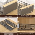 thumbnail image 2 of 2pcs Organizador de Gabinete Extraíble, organizador de cajones, No Drill, Profundidad (15.5"-22.2"), Organizador de Cocina Alacena Extraíble, para Cocina y Despensa, 2 of 8