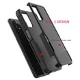 thumbnail image 3 of Galaxy A32 5G Case ,Sturdy Phone Case for Galaxy A32 2021 6.5 inch ,Tekcoo Shockproof Protection Heavy Duty Armor Hard Plastic & Rubber Rugged Bumper 2-in-1 Case Cover -Black, 3 of 7