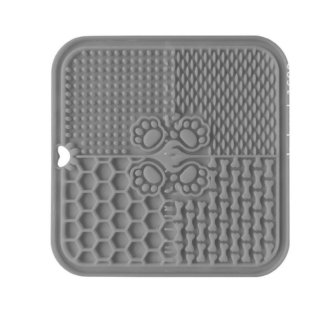 Alfombrilla Para Lamer Mascotas, Silicona Para Evitar Asfixia, Resistencia Al Deslizamiento, Ventosa, Plato Suave Para Comer Lentamente Para El Hogar