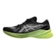 thumbnail image 1 of Tenis Asics Hombre Novablast 3 Running Negro Verde negro 25.5, 1 of 5