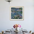 thumbnail image 4 of Water Lilies, 1916, Botanical Seasons Framed Art Print Wall Art by Claude Monet Sold by Art.Com, 4 of 6