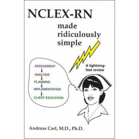 Pre-Owned NCLEX-RN Made Ridiculously Simple (Paperback) 0940780356 9780940780354
