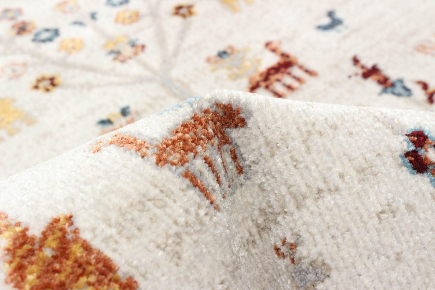 ECARPET Washable Boho Chic Area Rug for Bedroom, Living Room