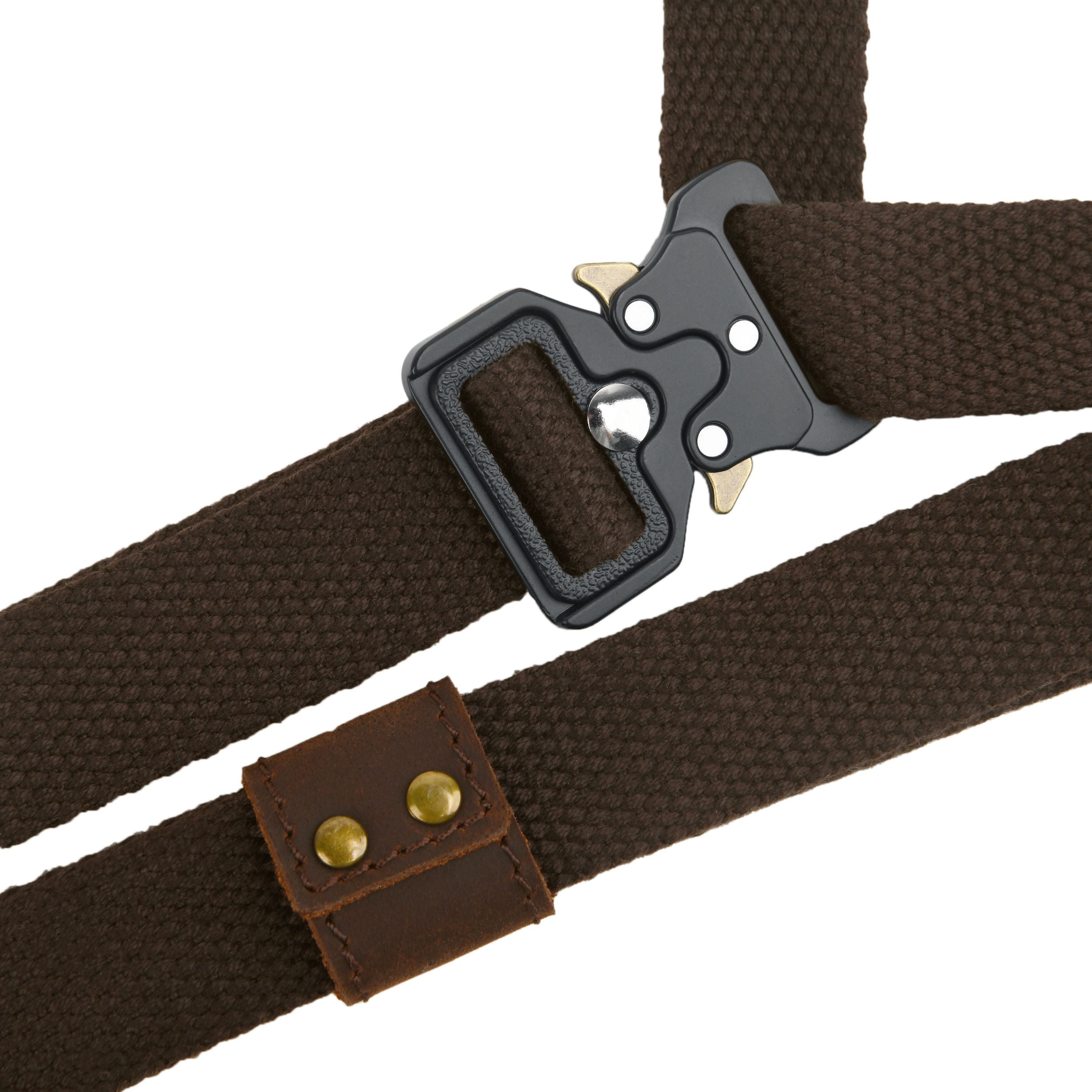 Vintage Canvas Leather Shooting Left Shoulder Recoil Pad , Shoulder Shield Protection for Left Chest