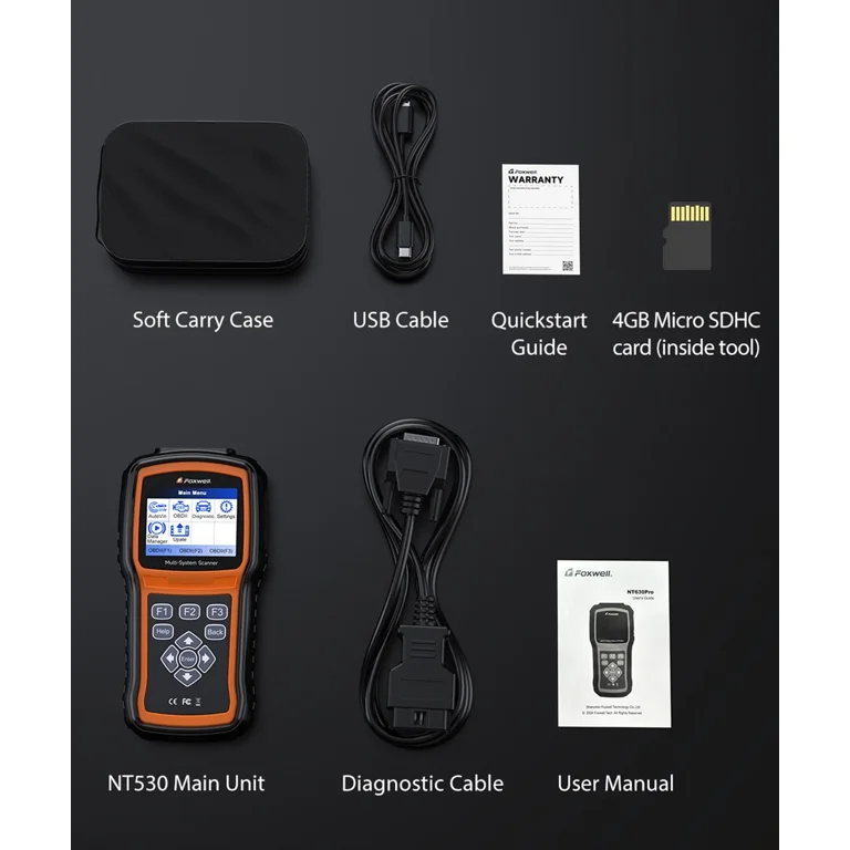 FOXWELL NT530 Plus for BENZ All Systems, All Maintenance Service