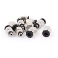 thumbnail image 1 of Unique Bargains 10 Pcs 5mm Male Thread 4.35mm Push In Joint Pneumatic Connector Quick Fittings, 1 of 2