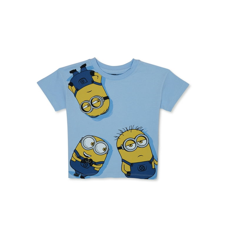Minions Toddler Boys or Girls Short Sleeve Crewneck T-Shirt