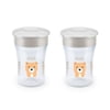 NUK Evolution 360 Spoutless Cup, 8 oz, 2-Pack