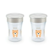 NUK Evolution 360 Spoutless Cup, 8 oz, 2-Pack