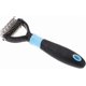thumbnail image 2 of Stainless Steel Pet Detangling Comb with Dual-Sided Undercoat Brush for Professional Grooming and Knot Removal, 2 of 4