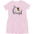 thumbnail image 3 of Inktastic Bee Kind Girls Toddler Dress, 3 of 5