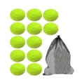 thumbnail image 1 of 12 bolas de Pickleball silenciosas y flexibles para practicar Pickleball para principiantes, adultos y niños. verde, 1 of 8