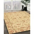 thumbnail image 2 of Ahgly Company Indoor Rectangle Abstract Orange Oriental Area Rugs, 6' x 9', 2 of 6