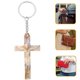 thumbnail image 1 of unbranded 6Ud Llavero Cruz Con Delicado Para Decorar Llaves Y, 1 of 7