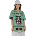 thumbnail image 4 of Kinda Busy Being Kindergarten Teacher and Bernese Mountain Dog Mom Hawaiian Shirt Breathable Summer Unisex Merch Berner Lover Gifts - 02005, 4 of 6