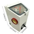 thumbnail image 2 of Recyclable Sandblaster Dental Sand Blasting Machine 110V Professional Dental Lab Equipment, 2 of 13