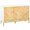 Natural, variant on Farmhouse Sideboard Buffet Cabinet with Barn Door Style, 32 White Wash Accent Cabinet for Kitchen Living Room Entryway, MDF Storage with Adjustable Shelf