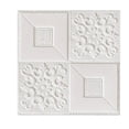 thumbnail image 3 of 30Pcs 3D Foam Tile Brick Wall Sticker Self-Stick Waterproof Ceiling Panel White1, 3 of 9