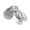 thumbnail image 6 of Huayishang Filter Temeixi Stock 304 Stainless Steel Monkey Tea Strainer Tea Strainer Tea Strainer with Tray Tea Brewer, Kitchen Essentials Clearance Sale Silver, 6 of 9
