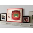 thumbnail image 2 of Kansas City Chiefs 17'' x 13'' 5-Layer StadiumViews 3D Wall Art, 2 of 5