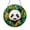 Acrylic 3.5 Inch, variant on Nature Panda Glass Panel, Stained Glass Style Window Decor