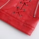 thumbnail image 5 of Chaquetas para mujer Slim Leather Stand Collar Zip Motocicleta Traje Cinturón Abrigo Chaqueta Tops Odeerbi ODB-3, 5 of 5
