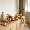 thumbnail image 5 of ChicYu Artificial Fall Maple Leaf Garland with Lights, Pumpkin Berry Vine for Mantel, 170cm LED Lighted Autumn Garland, Home Decor for Thanksgiving Party, Guirnalda de Otoño con Luces, 5 of 9