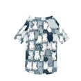 thumbnail image 6 of Lightweight Dog Sweatshirt Colorful Animal Print Pet Shirt Breathable Casual Puppy Apparel Soft Short Sleeve Pet T-Shirt for Small Medium Dogs Cats Gray 1 Pack, 6 of 6
