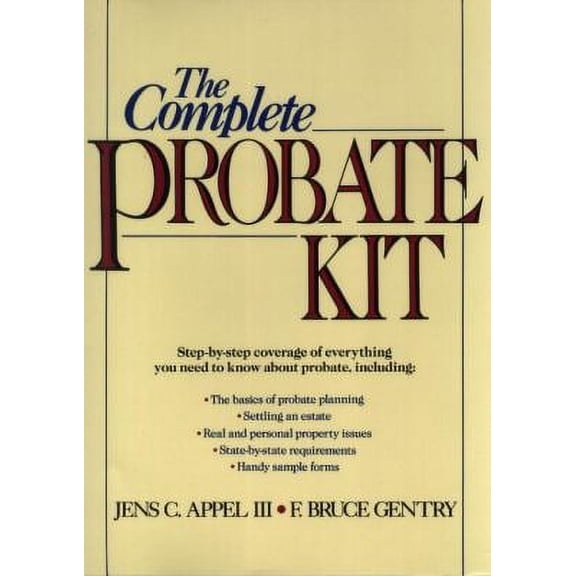 The Complete Probate Kit (Paperback) 9780471534921