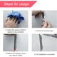 thumbnail image 2 of 4 protectores de arañazos para manija de puerta de coche con diamantes de imitación, universales para todos los coches, vehículos, SUV, espejo retrovisor lateral de coche, protector de borde de p, 2 of 5