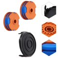 thumbnail image 2 of Spool & Line & Cap Cover For Ozito LTR-529U For Worx WG119E Grass Trimmers, 2 of 11