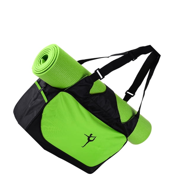 Destyer Yoga Mat Bag For Keeping Mat Clean And Protected Large Capacity Yoga Sport Bags green 1Set