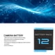 thumbnail image 4 of Batería De Iones De Litio Para Cámara, Batería Estándar De Repuesto Para Cámara De 3 Piezas 1800 MAh De Alta Capacidad Para Accesorios De Cámara De Acción, 4 of 8