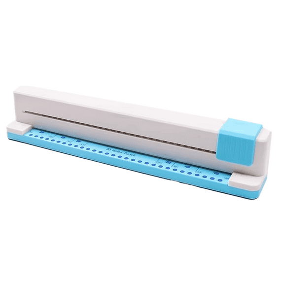 30 Hole Paper Punch, Document Collar Punching Machine Manual DIY A4 Office Supplies