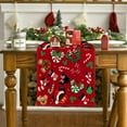 thumbnail image 4 of Christmas Table Runner Christmas Cartoon Mouse Table Cover New Year Winter Xmas Decor Red Christmas Decorations for Home Party, 4 of 6