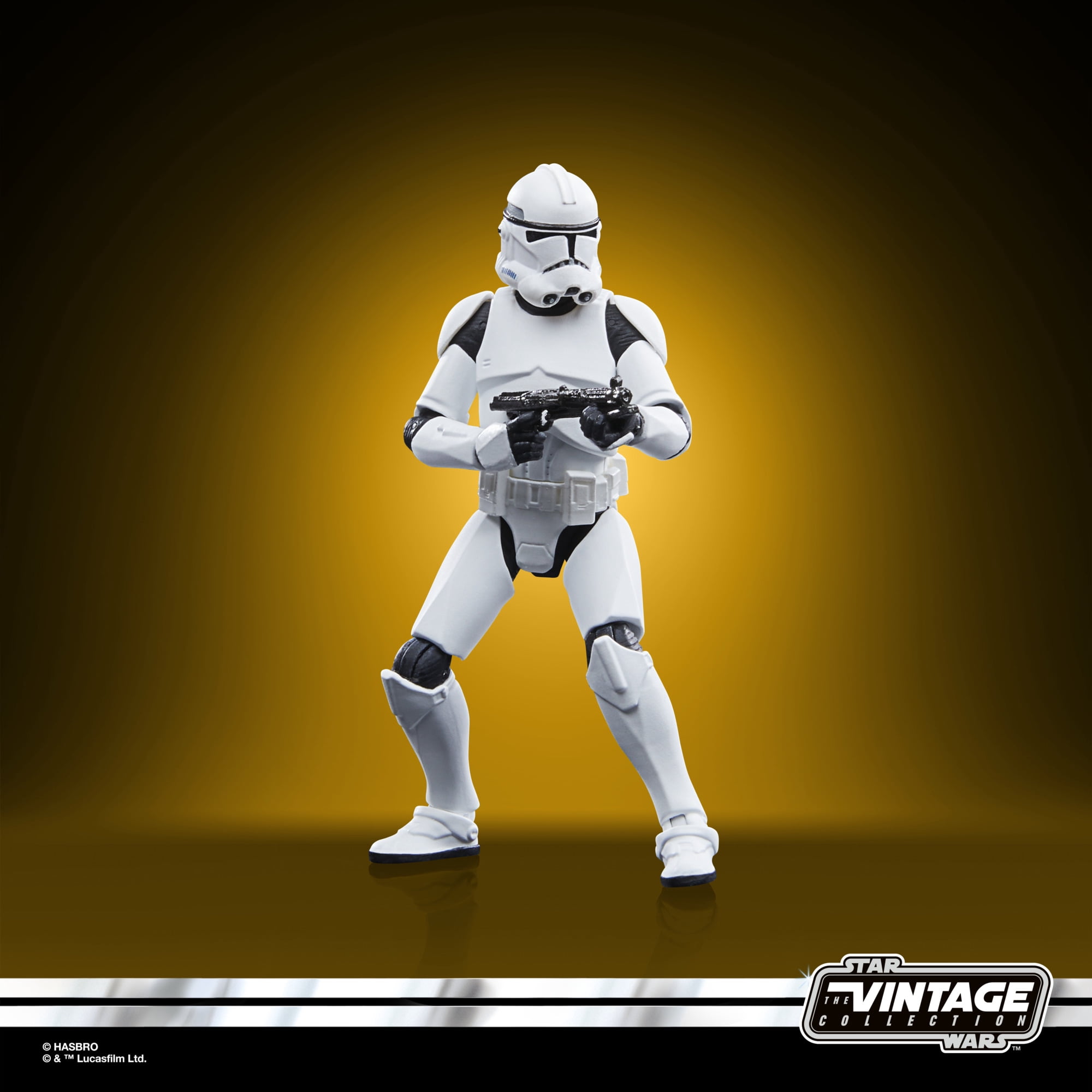 Star Wars The Vintage Collection Phase II Clone Trooper Action Figures (3.75”)