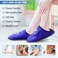 thumbnail image 3 of Face Ice Pack for Wisdom Teech and Foot Ice Pack Slippers, 3 of 7