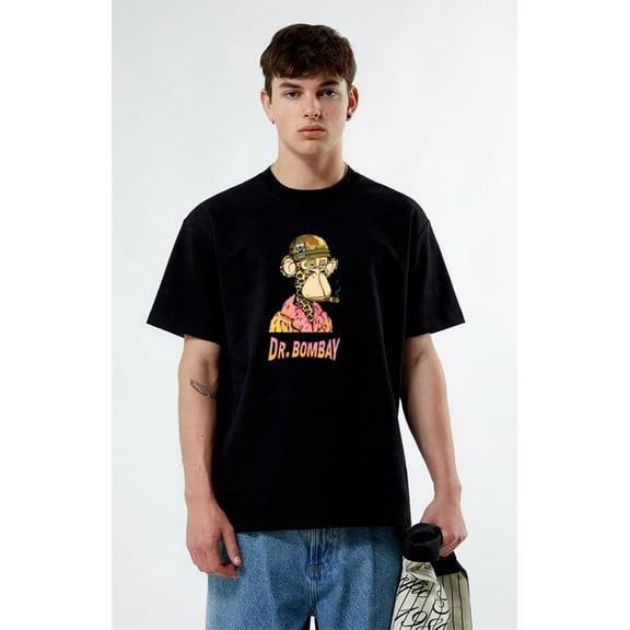 Dr Bombay Essential T-Shirt, for men & women, up to size 5XL.