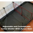 thumbnail image 6 of 48" Extra Large Guinea Pig Rabbit Habitat Playpen Hamster Critters Center Divider Access Door Mouse Mice Gerbil Hedgehog Bunny Enclosure with Canvas Bottom, 6 of 11