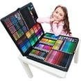 thumbnail image 1 of Set de Arte Profesional 288 Piezas, Kit Dibujo Colores Profesionales, Boceto y kit, Colorear, Ideal Regalo para Niños Niñas, Adultos, Principiantes Artistas 288PCS-NEGRO, 1 of 7