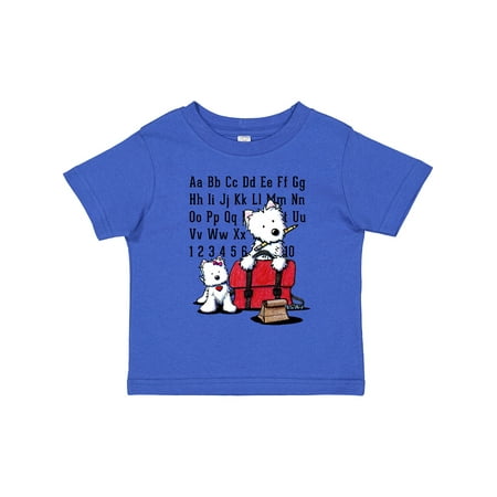 

Inktastic Teachers Pet Westies Gift Toddler Boy or Toddler Girl T-Shirt