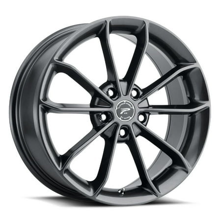 Platinum 457GM Revelation 17x8 5x4.5" +42mm Gunmetal Rim 17" Inch