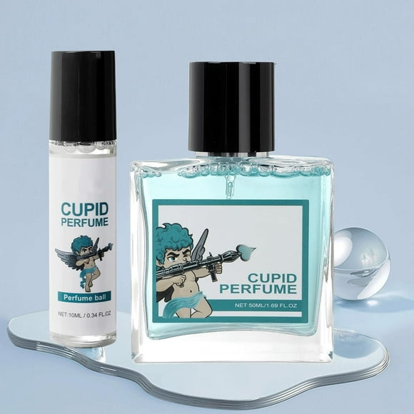Cupid Cologne For Men, Cupid Hypnosis 2.0 Cologne For Men (Pheromone-Infused),Cupid Pheromone Cologne For Men(50ml+10ml) Travel Set