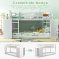 thumbnail image 4 of Twin Size Bunk Bed with Convertible Bookcase and Ladder, 4 of 8
