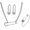 Z-2, variant on Hand Chain Bracelet Gold Ring Bracelet Hand Chain for Women Trendy Jewelry Birthday Gifts[q1594]