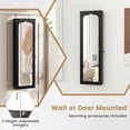 thumbnail image 6 of Gymax Jewelry Armoire w/ Full-Length Mirror w/ Built-in LED Lights Hooks Shelves, 6 of 10