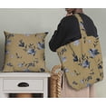 thumbnail image 5 of Soimoi Minky Brown Fabric By the Yard - 56 Inch Wide -Floral & Leaf Floral Pattern Fabric - Botanical and Elegant Designs for Various Uses Printed Fabric, 5 of 6