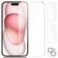 thumbnail image 1 of [3 Pack] Beeyoka Screen Protector for iPhone 15 Plus, iPhone 15 Plus Front and Back Screen Protector,Camera Protector Anti-Fingerprint for iPhone 15 Plus(6.7 inch), 1 of 5
